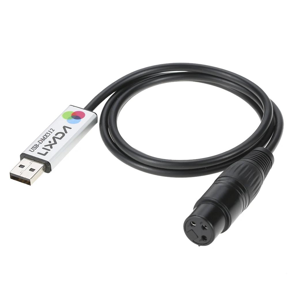   Ʈѷ ̺ USB to DMX ̽  LED DMX512 ̽ ǻ PC   Ʈѷ 